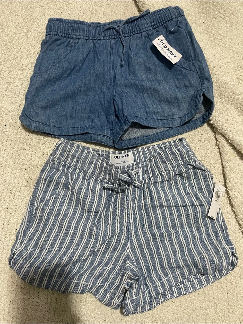NWT- Old Navy - girl’s S (6/7) Two Shorts Bundle